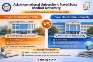 Read more about the article Asia International University vs Navoi State Medical University