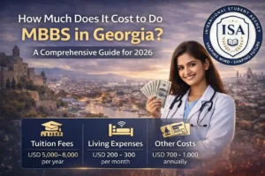 Read more about the article How Much Score In NEET For MBBS In Georgia? Complete Eligibility Guide 2026