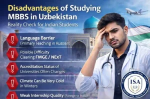 Read more about the article Disadvantages of Studying MBBS in Uzbekistan – Reality Check for Indian Students