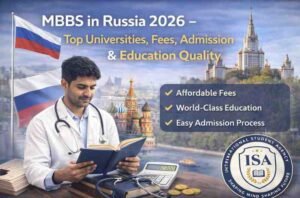 Read more about the article MBBS in Russia 2026 – Top Universities, Fees, Admission & Education Quality
