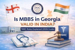 Read more about the article Is MBBS in Georgia Valid in India? NMC Rules Explained (2026 Guide)