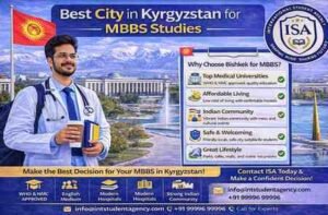 Read more about the article Best City in Kyrgyzstan for MBBS Studies | Student Guide