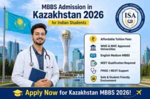 Read more about the article MBBS Admission in Kazakhstan 2026 | Step-by-Step Process