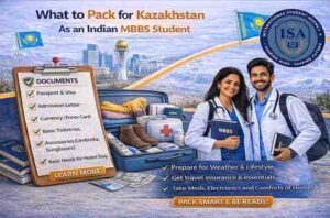 What to Pack for Kazakhstan as an Indian MBBS Student