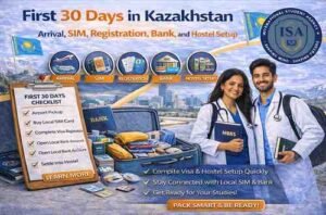 First 30 Days in Kazakhstan for Indian Students