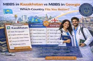 Read more about the article MBBS in Kazakhstan vs MBBS in Georgia
