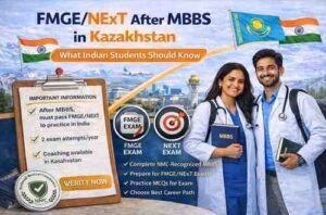 Read more about the article FMGE/NExT After MBBS in Kazakhstan