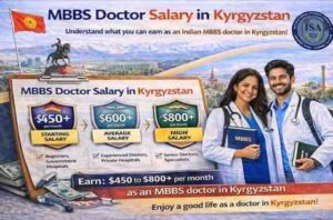 Read more about the article MBBS Doctor Salary in Kyrgyzstan | Career & Salary Guide for Students