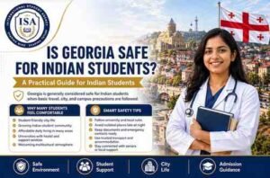 Read more about the article Is Georgia Safe for Indian Students? | MBBS Safety Guide