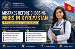 Mistakes Before Choosing MBBS in Kyrgyzstan