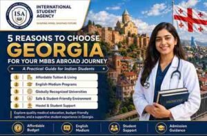 Read more about the article 5 Reasons to Choose Georgia for Your MBBS Abroad Journey