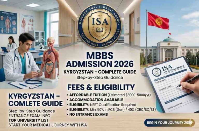 MBBS Admission 2026 in Kyrgyzstan