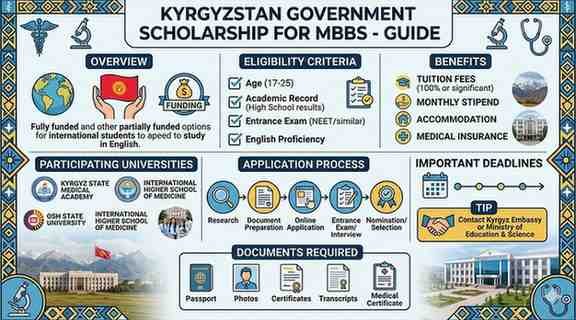 Kyrgyzstan Government Scholarship for MBBS