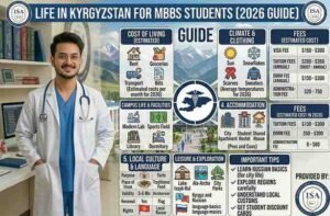 Read more about the article Life in Kyrgyzstan for MBBS Students (2026 Guide)