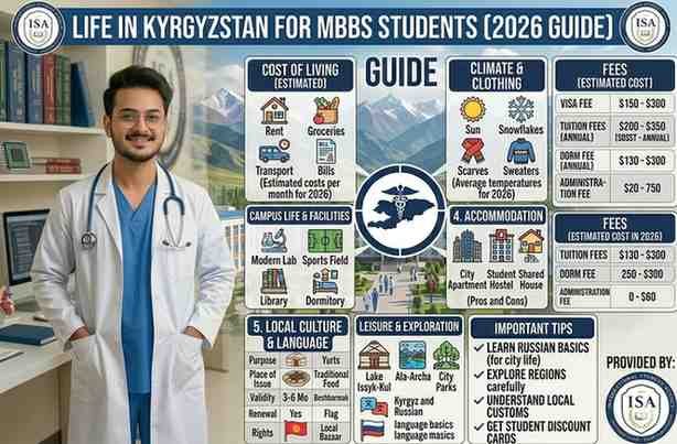 Life in Kyrgyzstan for MBBS Students (2026 Guide)