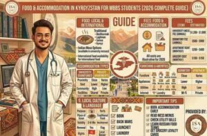 Food & Accommodation in Kyrgyzstan for MBBS Students