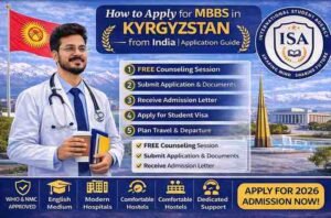 Read more about the article How to Apply for MBBS in Kyrgyzstan from India: Step-by-Step Guide