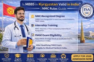 Read more about the article Is MBBS in Kyrgyzstan Valid in India? | NMC & Career Guide | ISA