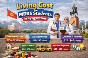 Living Cost for MBBS Students in Kyrgyzstan (₹ Full Guide)