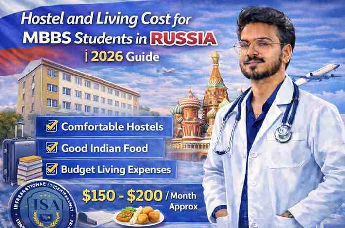 Hostel and Living Cost for MBBS Students in Russia | 2026 Guide