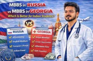Read more about the article MBBS in Russia vs MBBS in Georgia | Which Is Better for Indian Students?