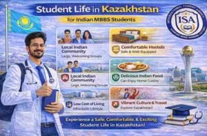 Read more about the article Student Life in Kazakhstan for Indian MBBS Students 2026 | ISA