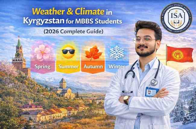 Weather & Climate in Kyrgyzstan for MBBS Students