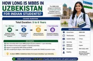how long is MBBS in Uzbekistan for Indian students