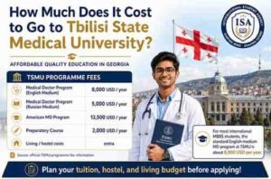 How Much Does It Cost to Go to Tbilisi State Medical University?