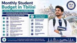 Read more about the article Monthly Student Budget in Tbilisi: Rent, Food, Transport and Mobile Data