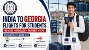 India to Georgia Flights for Students | Routes, Baggage & Transit Visa