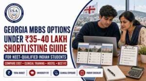 Read more about the article Georgia MBBS Options Under ₹35–40 Lakh | Shortlisting Guide