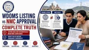 WDOMS Listing vs NMC Approval | Complete Truth