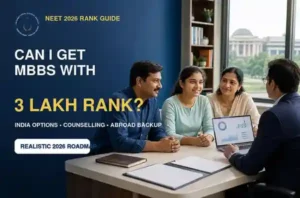 Can I Get MBBS With 3 Lakh Rank in NEET 2026?