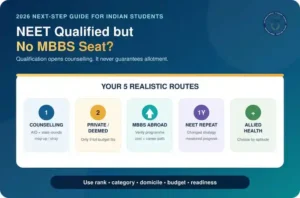 NEET Qualified but No MBBS Seat? 2026 Options