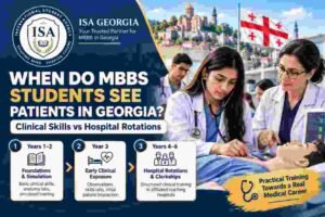 Read more about the article When Do MBBS Students See Patients in Georgia?