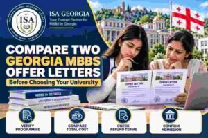 Compare Two Georgia MBBS Offer Letters: 2027 Guide