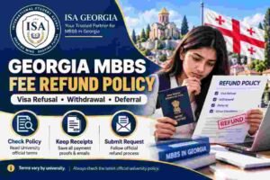 Read more about the article Georgia MBBS Fee Refund Policy: Visa Rejection & Withdrawal