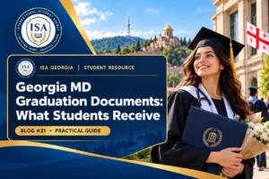 Georgia MD graduation documents